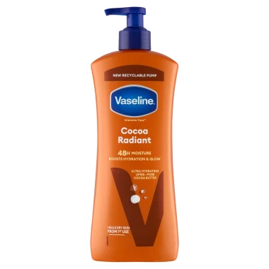 Vaseline tělové mléko Cocoa Radiant 600 ml
