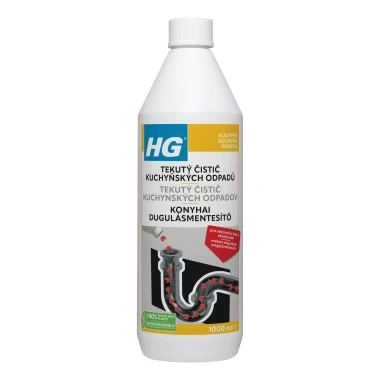 HG Tekutý bio čistič kuchyňských odpadů 1 l