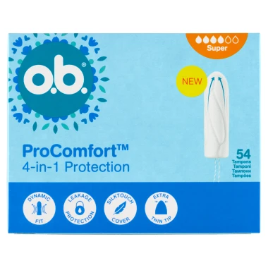 O.B. ProComfort Super tampony 54 ks