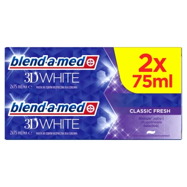 Blend-a-med 3D White Classic Fresh Zubní pasta 150 ml