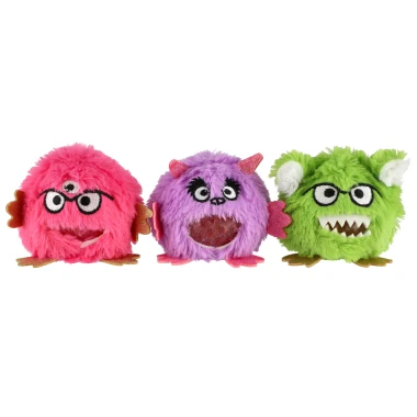 Teddies příšerka plyšová antistresová mačkací - mix variant 1 ks