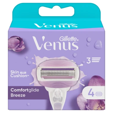 Venus ComfortGlide Breeze Hlavice Holicího Strojku 4 ks