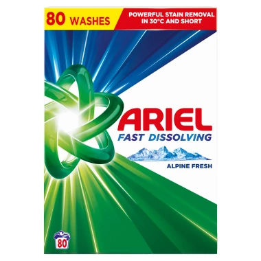 Ariel Prací prášek Alpine Fresh 80 PD