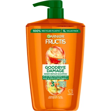 Garnier Fructis Goodbye Damage Posilující šampon, 1000 ml
