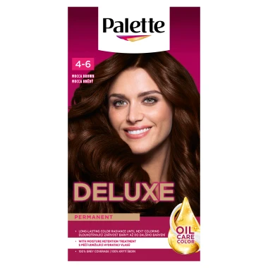 Palette Deluxe barva na vlasy Mocca hnědý 4-6