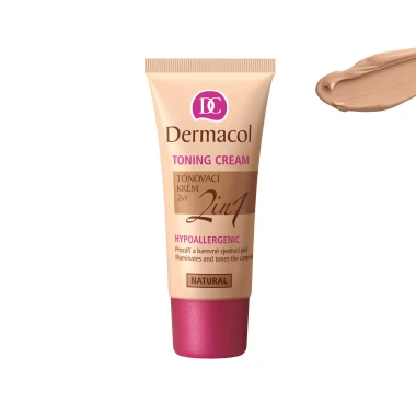 Dermacol Tónovací krém 2 v 1 - Natural