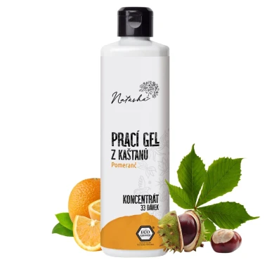 Natasha prací gel pomeranč 33 PD