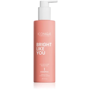 ICONIQUE Professional BRIGHT LIKE YOU Obnovující šampon pro barvené vlasy 250 ml