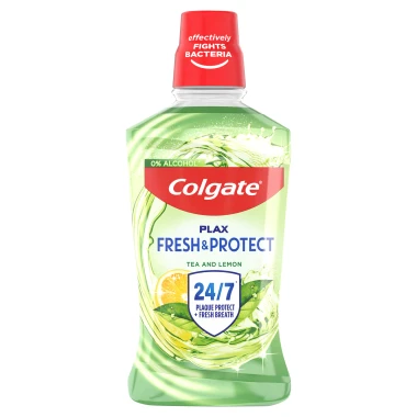Colgate Plax Tea&Lemon ústní voda bez alkoholu 500 ml