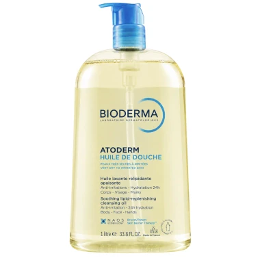 Bioderma Atoderm sprchový olej pro suchou pokožku 1 l