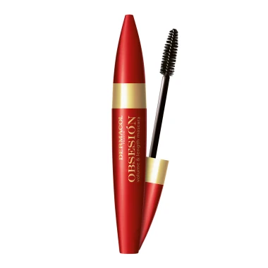 Dermacol Obsesión Řasenka pro objem a délku řas černá 13 ml