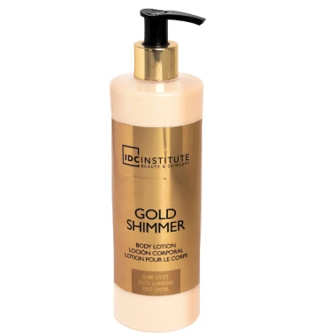 IDC INSTITUTE Gold Shimmer Tělové mléko 400 ml