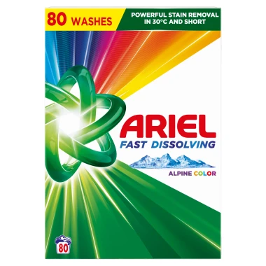 Ariel Prací prášek na barevné prádlo 80 PD
