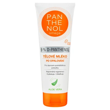 Panthenol Tělové mléko po opalování aloe vera 250 ml