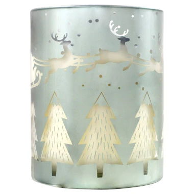 Q-Home Vonná svíčka Festive Night Green 426 g