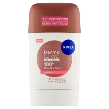 Nivea Derma Control Clinical Ultra Dry Touch tuhý antiperspirant 50 ml