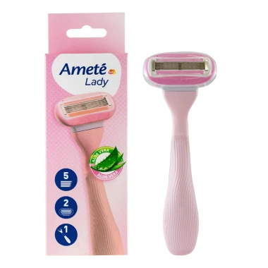 Ameté Lady dámský holící strojek + 2 náhradní hlavice