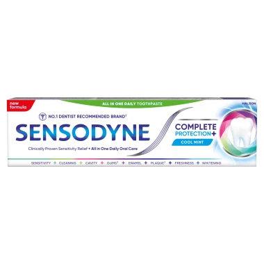 Sensodyne Kompletní ochrana + Cool Mint zubní pasta s fluoridem 75ml