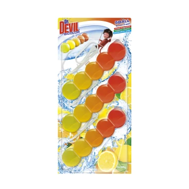 Dr.Devil BiCOLOR WC 5Ball Lemon fresh 3 x 35 g