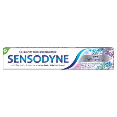 Sensodyne Extra Whitening Zubní pasta s fluoridem 75 ml