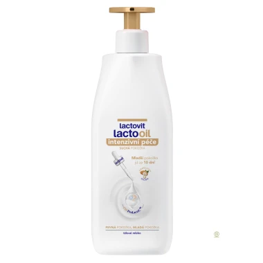 Lactovit Lactooil tělové mléko na suchou pokožku 400 ml