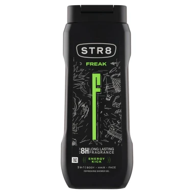 STR8 Freak Osvěžující sprchový gel 3 v 1 400 ml