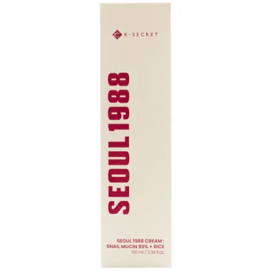 SEOUL 1988 Snail Mucin 93% + Rice krém 100 ml