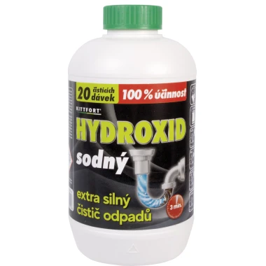 Kittfort Hydroxid sodný aktiv perle 1 kg