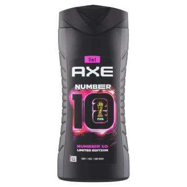 Axe Number 10 sprchový gel 3 v 1 na tělo, vlasy a tvář 400 ml