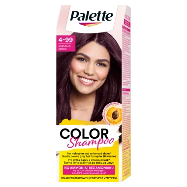 Schwarzkopf Palette Color Shampoo barva na vlasy Bordó 4-99 (301)