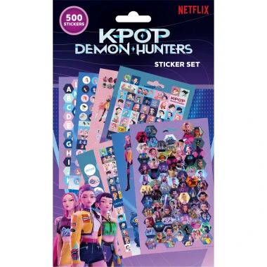 K-pop Demon Hunters samolepky 500 ks