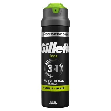 Gillette Labs Rychle Pěnící pánský gel na holení 198 ml