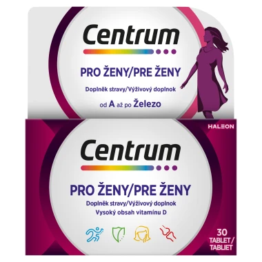 Centrum Od a až po železo doplněk stravy pro ženy 30 ks 47g