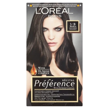 L'Oréal Paris Récital Préférence Brasilia tmavá hnědá 3/B