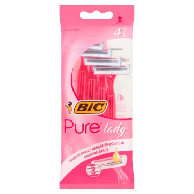 Bic Pure Lady Holicí strojek se 3 břity 4 ks