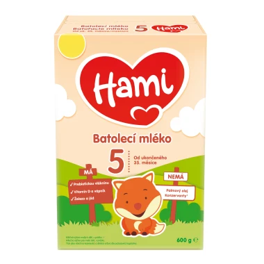 HAMI 5 batolecí mléko 600 g