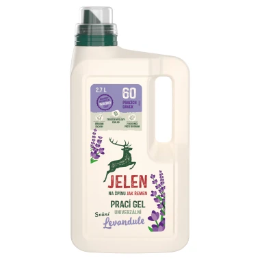 Jelen Prací gel s vůní levandule 60 PD
