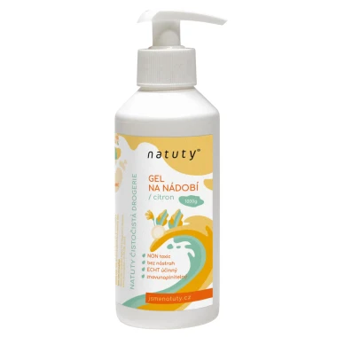 Natuty gel na nádobí citron 1000 g