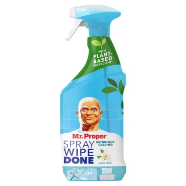 Mr. Proper Spray Wipe Done Odmašťovací čisticí sprej Alpine Fresh 800 ml