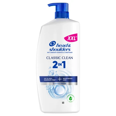 Head & Shoulders Classic Clean 2v1 Šampon a kondicionér proti lupům 800 ml