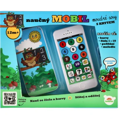 Teddies naučný mobil moudré sovy 1 ks