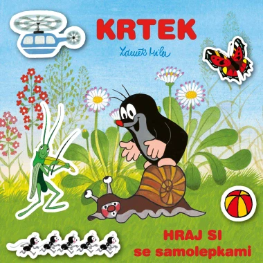 Akim Samolepková obrázková alba - Krtek