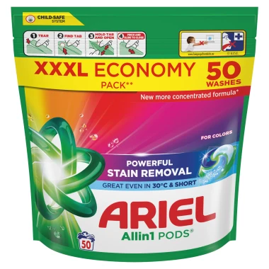Ariel Allin1 PODS kapsle na praní na barevné prádlo 50 PD