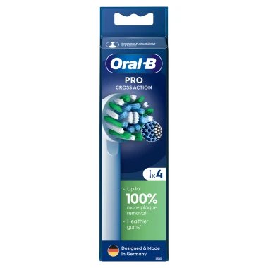 Oral-B Pro Cross Action Kartáčkové hlavy 4 ks