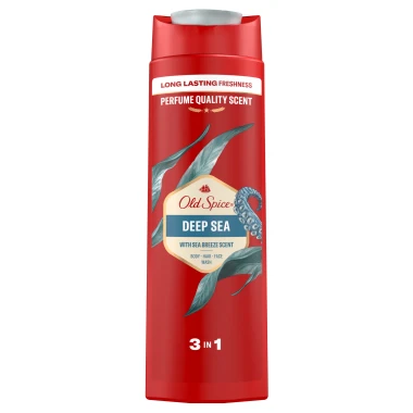 Old Spice Deep Sea Sprchový gel a šampon pro muže 400 ml
