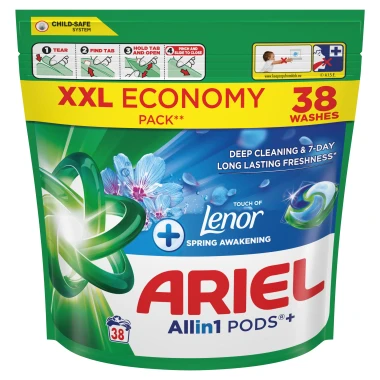 Ariel Allin1 PODS + Kapsle na praní 38 PD