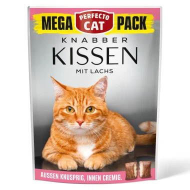 Perfecto Cat polštářky Mega losos 150 g