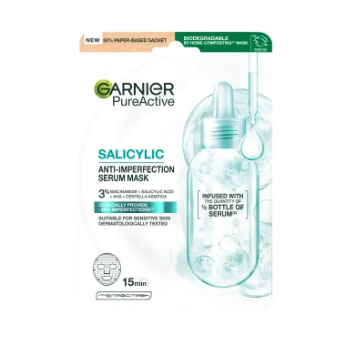Garnier Pure Maska s kyselinou salicylovou 23 g