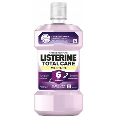 Listerine Total Care Mild Taste ústní voda 500 ml