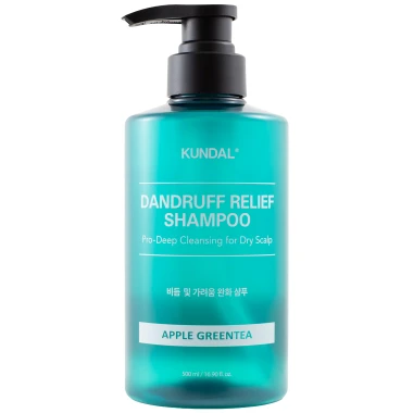 KUNDAL Dandruff Relief šampon proti lupům Apple Green Tea 500 ml